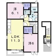 シンフォニー Ⅰ棟の間取り画像