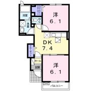 シンフォニー Ⅱ棟の間取り画像