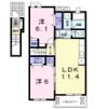 シャルロット Ⅰの間取り画像