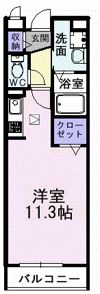 アンソレイエ Ⅰの間取り画像