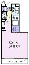 アンソレイエ Ⅰの間取り画像