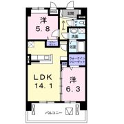 深志M．Oマンションの間取り画像