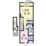 コンセル ジュール Bの間取り画像