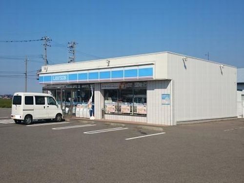近くのローソン 坂井町下兵庫店まで750m（徒歩10分）