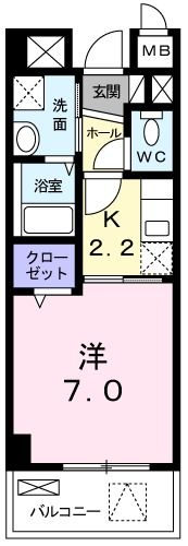センチュリー善の間取り画像