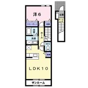 クラ－ル K Ⅱの間取り画像