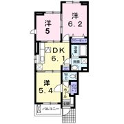 プティ ヴェルジェ C棟の間取り画像