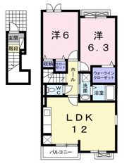 ヒーリング ハートの間取り画像