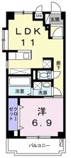 コーポ武リ石（ブリイシ）の間取り画像
