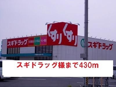 近くのスギドラッグ様まで430m（徒歩6分）