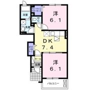 クラール・ブリーゼⅡの間取り画像