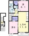 モンブラン ノールの間取り画像