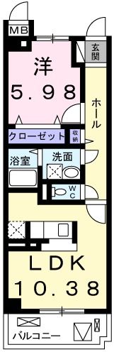 グランツ大町の間取り画像