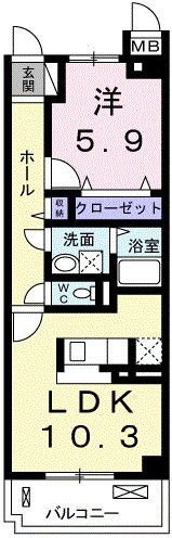 グランツ大町の間取り画像