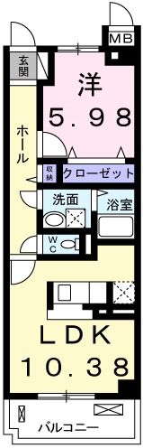 グランツ大町の間取り画像