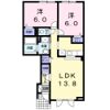 プリムローズ壱番館の間取り画像