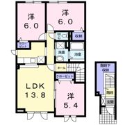 プリムローズ壱番館の間取り画像
