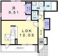 ベル アンジュの間取り画像