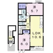 momoの間取り画像