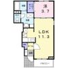 グランツ ひばりヶ丘 Bの間取り画像