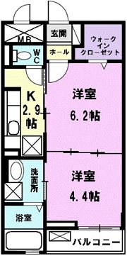 グラツィオーネの間取り画像