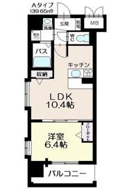 パークスクエア木場の間取り画像