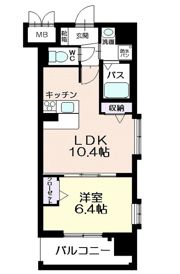 パークスクエア木場の間取り画像