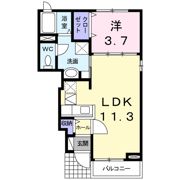 ミニョンの間取り画像