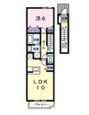 フローラ北館Aの間取り画像