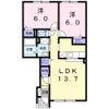 グランデKの間取り画像