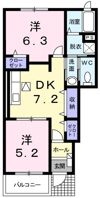 メゾンミッテ1番館の間取り画像