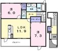 メゾンミッテ2番館の間取り画像