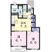 メゾンドプレジ－ルの間取り画像