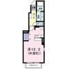 クラール曽比Ⅱの間取り画像