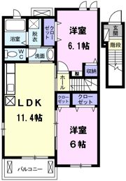 サンリットの間取り画像