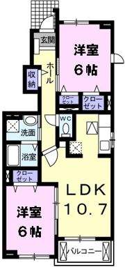 フィオーレの間取り画像