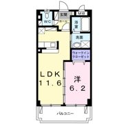レジデンス プラシードの間取り画像
