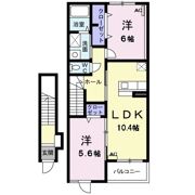 ブローテ10の間取り画像