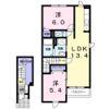 メープル Qsの間取り画像