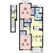 パルシティ愛子の間取り画像