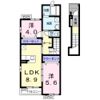アルページュの間取り画像