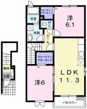 エクセレント大野の間取り画像
