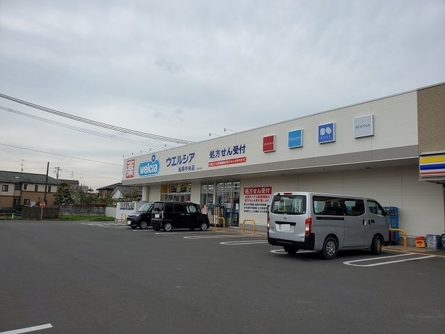 近くのウエルシア船岡中央店まで250m（徒歩4分）