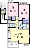 ミストラルⅠの間取り画像