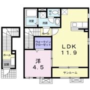 ノーブルヴィラの間取り画像