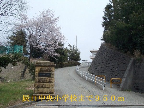 近くの辰口中央小学校まで950m(徒歩12分)