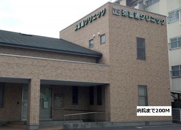 近くの弥富通クリニックまで200m（徒歩3分）