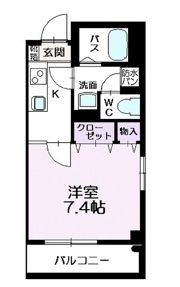 ブライト ツリー KOUの間取り画像