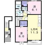 グレースヴィラⅢの間取り画像