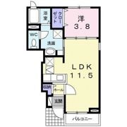 ジェルメ グランツの間取り画像